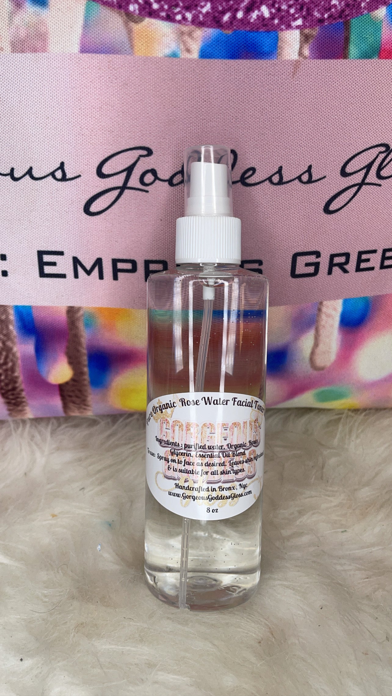 Organic Rose Water Facial Mist