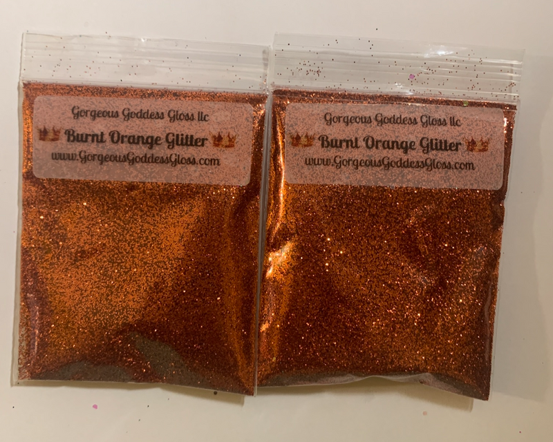 Burnt Orange Fine Glitter Mix