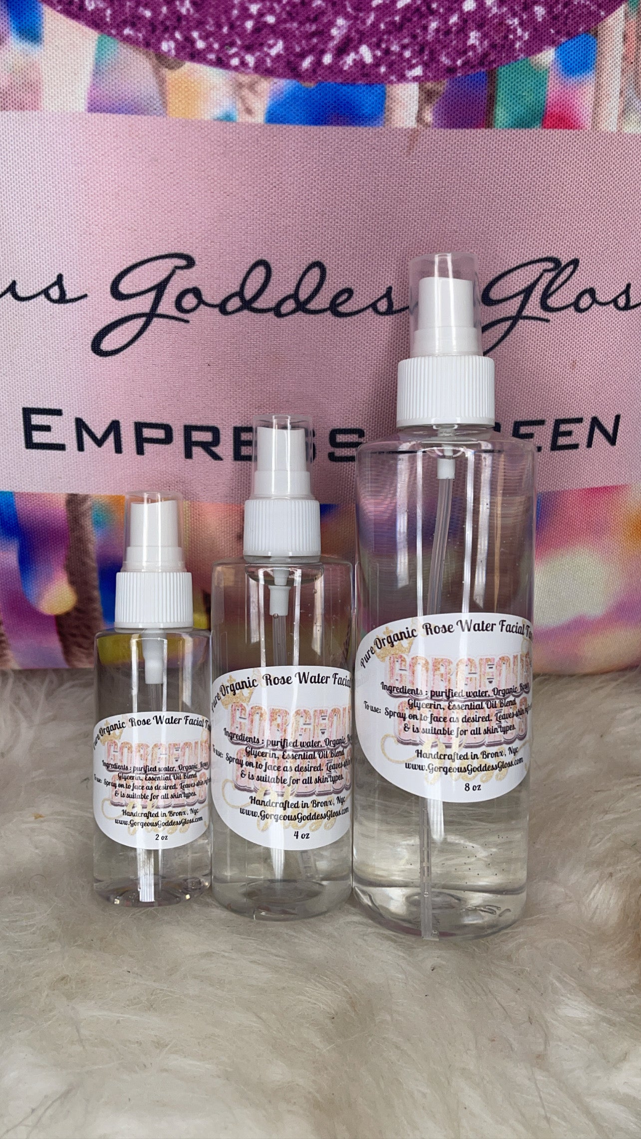 Organic Rose Water Facial Mist