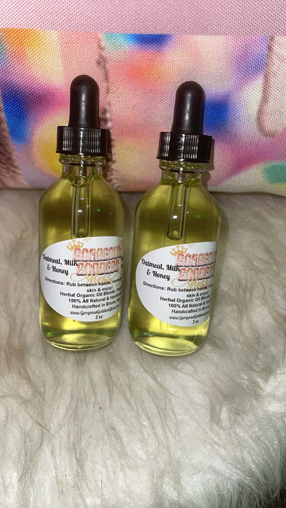 Oatmeal, Milk & Honey moisturizing Body Oils