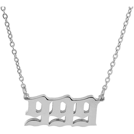 999 ANGEL NUMBER NECKLACE