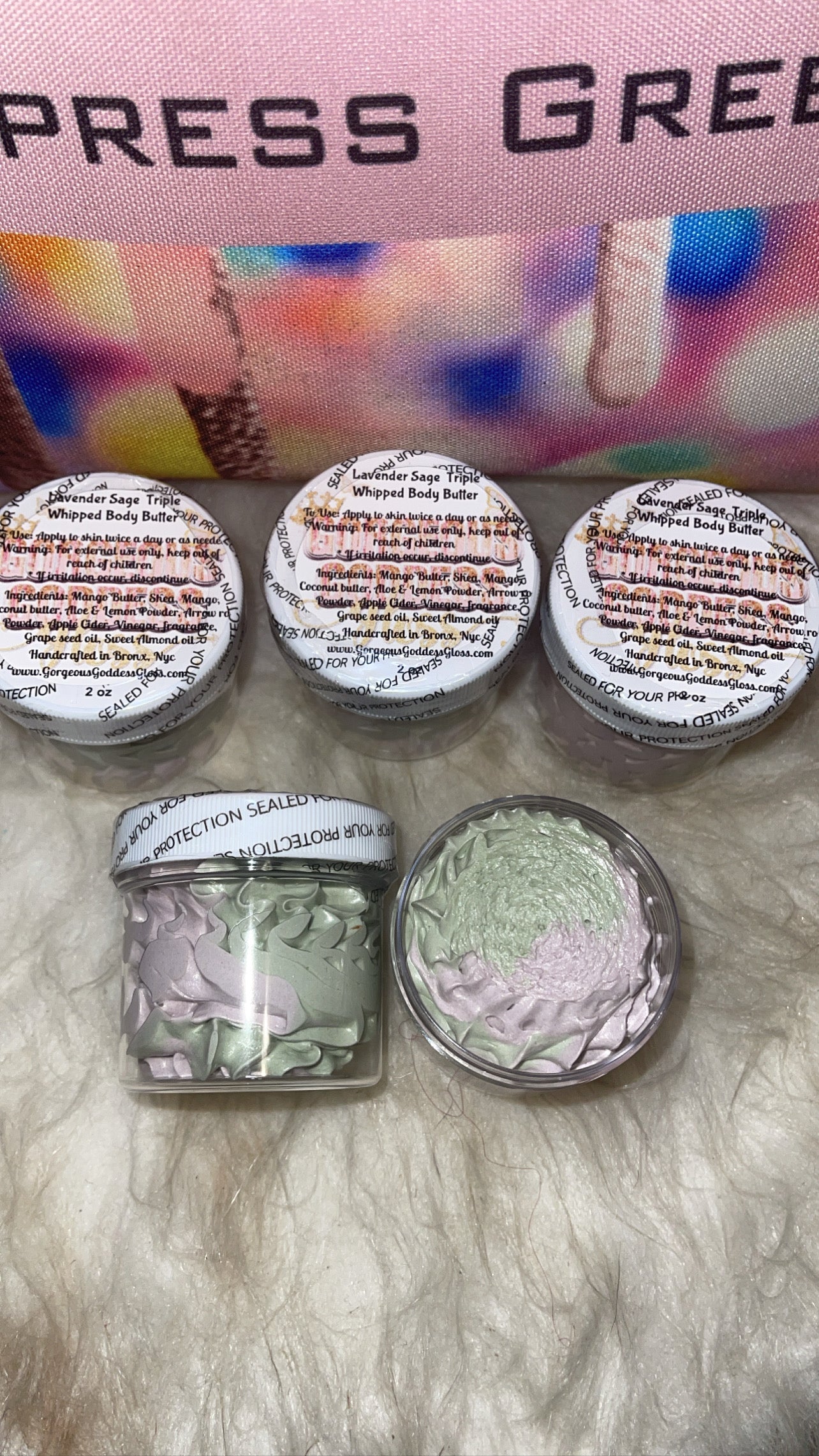 Lavender Sage Triple Whipped Body Butter