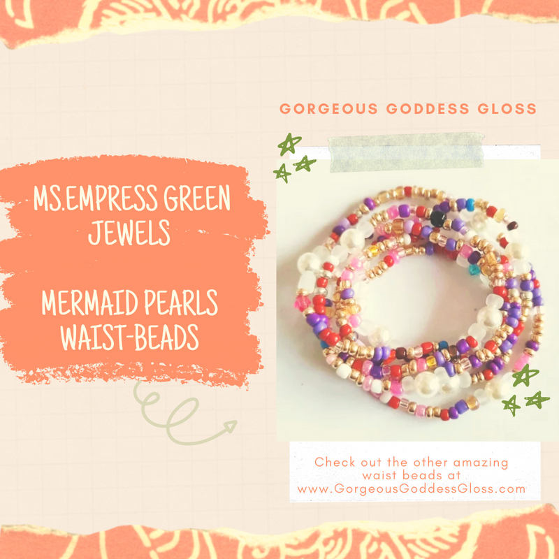 Mermaid pearls Waist, Wrist & Anklet Beads