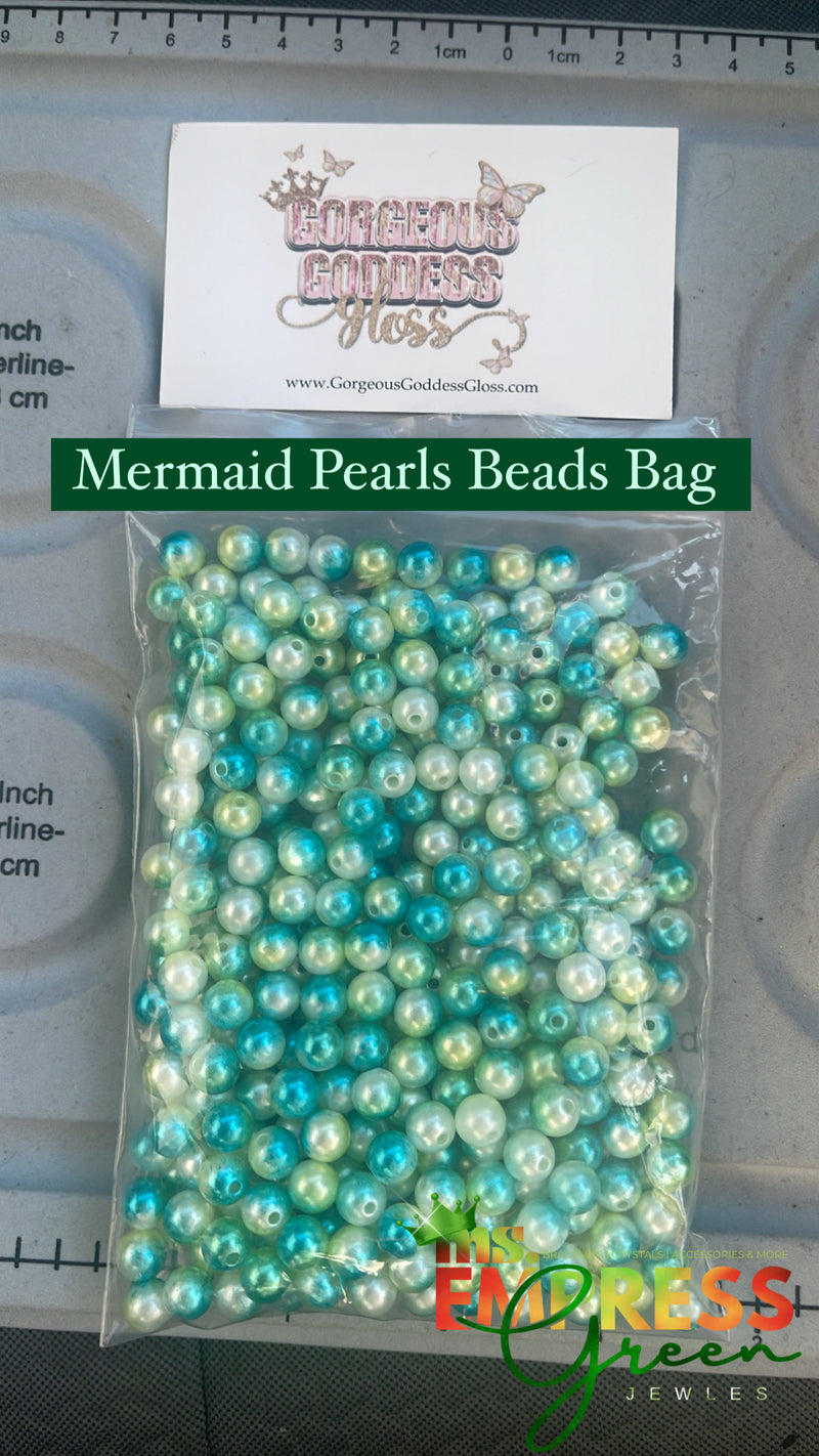 Mermaid Pearls Beads Bags