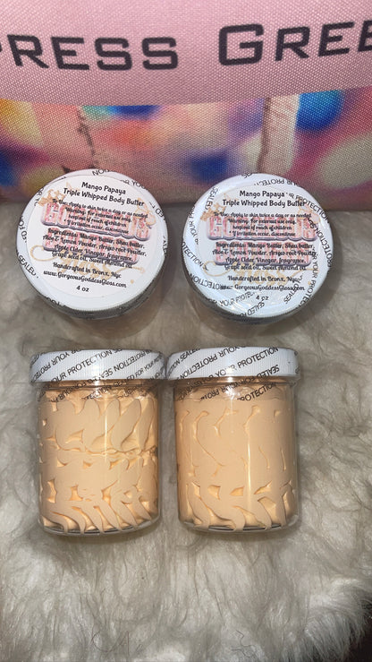 Mango Papaya Triple Whipped Body Butter